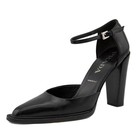 prada creepers ankle strap heels|farfetch Prada shoes.